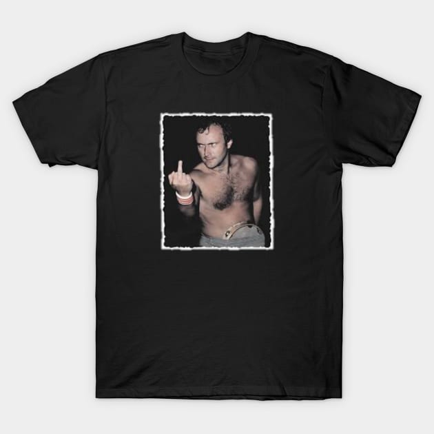 Phil collins///aesthetic art for fans T-Shirt by MisterPumpkin